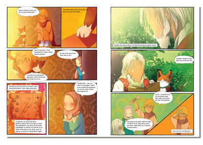 Islamischer Comic - Die Abenteuer von ´Iesa & Hawa und die verlorenen Schätze von Luqman