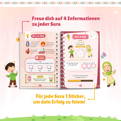 Mein Quran Planer - das ultimative islamische Geschenk für Kinder