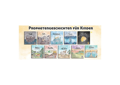 Prophetengeschichten Kinderbücher Komplettset mit 10 Titeln